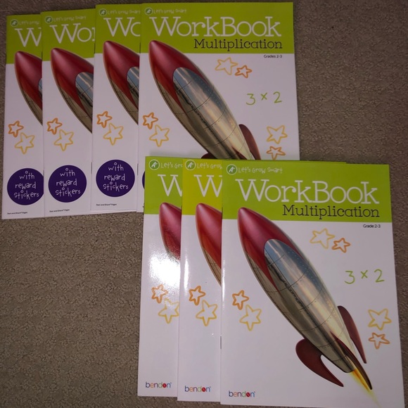 Multiplication Work Books